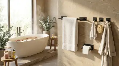 L'Indispensable Porte-Serviette pour Votre Spa
