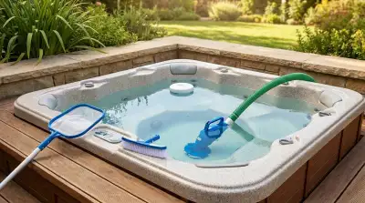 Redonner éclat à la surface de votre spa