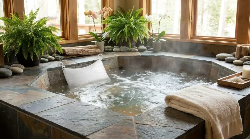 Confort Absolu : Appuis-tête Ergonomiques pour Spa