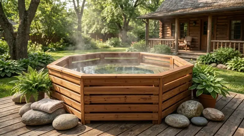 L'Élégance Naturelle du Spa en Bois
